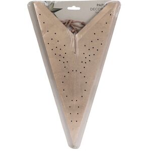 Подвесная звезда из бумаги Инес 75 см золотистая Koopman фото 2