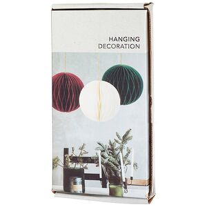 Бумажный шар Армель 15 см зеленый Koopman фото 3