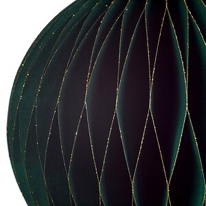 Бумажный шар Армель 15 см зеленый Koopman фото 4