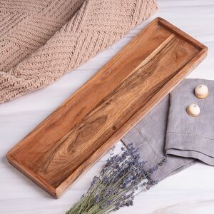 Деревянный поднос Акация 45*14 см Koopman (Купман) фото 3
