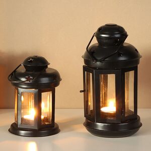 Подсвечник фонарь Severo 15 см черный Koopman фото 3