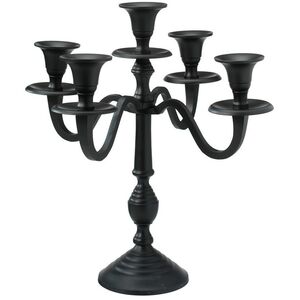 Подсвечник канделябр на 5 свечей Nocturne de Noir 30 см Koopman фото 1