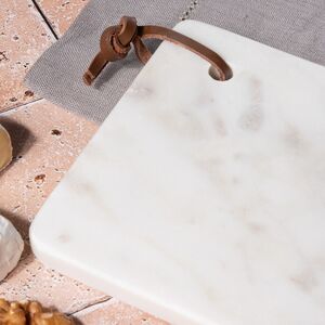 Разделочная доска из мрамора Artemis 25*12 см, белая Koopman фото 2