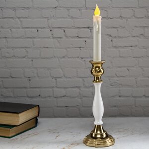 Подсвечник-канделябр на 1 свечу Марселен 23 см