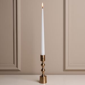 Металлический подсвечник на 1 свечу Montone 16 см золотой Koopman фото 2