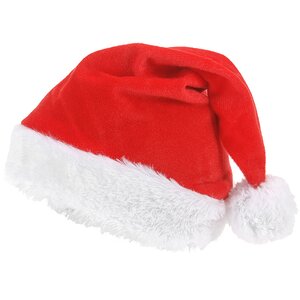 Шапка Деда Мороза с мехом, 54 см Koopman фото 1