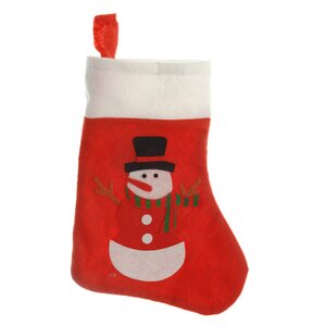 Носок для подарков Рождественский Снеговик 30*23 см Koopman фото 1