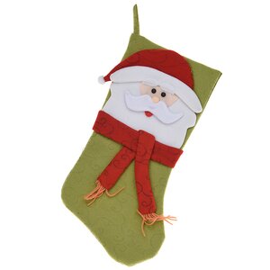 Новогодний носок Санта в Шарфе 45 см Koopman фото 1