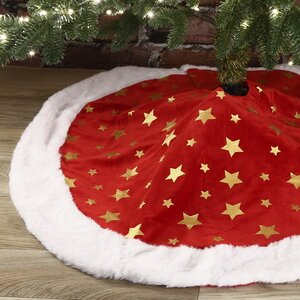 Юбка для елки Рождественские Звезды 90 см Koopman фото 2