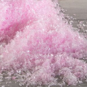 Декоративный снег Розовые Хлопья 100 г Koopman фото 1