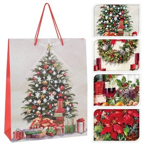 Подарочный пакет Noel de Luxe - Рождественская елка 32*26 см Koopman фото 3