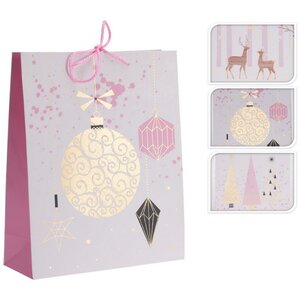 Подарочный пакет Surprise - Елочный Шар 40*30 см Koopman фото 2