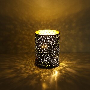Декоративный светильник Звездная Ночь 12 см, теплые белые LED, на батарейках Koopman фото 3