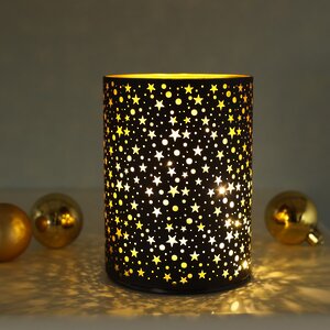 Декоративный светильник Звездная Ночь 12 см, теплые белые LED, на батарейках Koopman фото 2