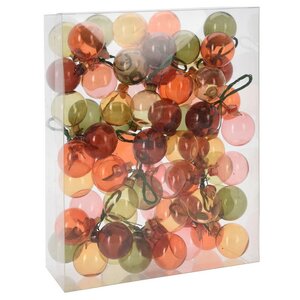 Гроздь стеклянных шаров на проволоке Woodland 3 см, 6 шт Koopman фото 1