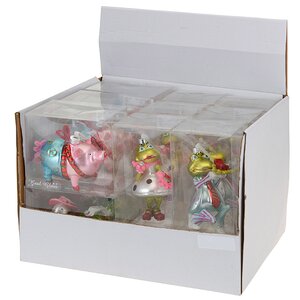 Елочная игрушка Модная Зверушка Лягушка-Невеста 13 см, стекло, подвеска Koopman фото 3