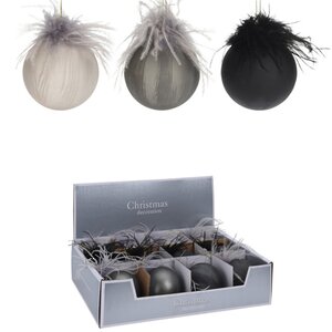 Набор стеклянных елочных шаров Jiselle de Gaskone 8 см, 12 шт Koopman фото 2