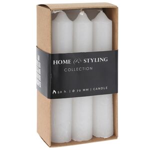 Набор свечей Fiona 12 см, 6 шт, белый Koopman фото 3