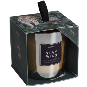 Ароматическая свеча в стакане Stay Wild - Молодые Травы и Одуванчик 8 см Koopman фото 1