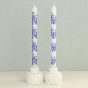 Высокие свечи Romantic Lark 25 см, 2 шт Koopman фото 2