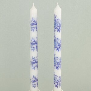 Высокие свечи Romantic Lark 25 см, 2 шт Koopman фото 7