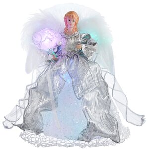 Светящаяся фигура Ангел Камелия 30 см, с разноцветной подсветкой Kurts Adler фото 8