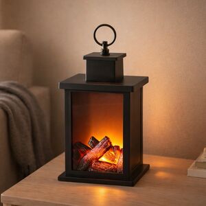 Декоративный фонарь-камин Classic 24 см, на батарейках Koopman фото 1