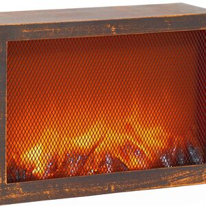 Светодиодный камин Bradburg 30*21 см, на батарейках Koopman фото 3