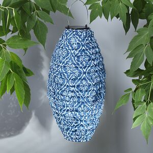 Подвесной светильник на солнечной батарее Solar Vittore 45*20 см синий, IP44 Koopman фото 2