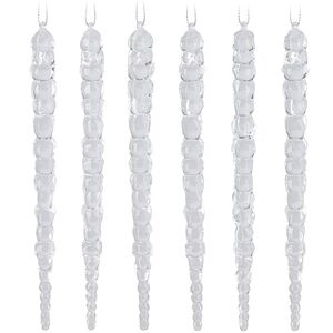 Набор елочных игрушек Сосульки Almaden - Reus 25 см, 6 шт Koopman фото 1