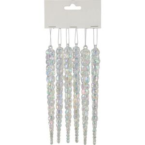 Набор елочных игрушек Сосульки Almasan - Reus 25 см, 6 шт Koopman фото 2