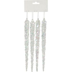 Набор елочных игрушек Сосульки Лоренсо - Ройс 30 см, 4 шт Koopman фото 2