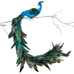 Дивная птица Королевская пава Арабелла 69 см, клипса Goodwill фото 1
