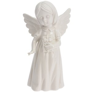 Фарфоровая статуэтка Малышка Ангел 16 см с подарком Koopman фото 1
