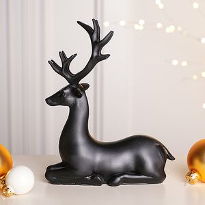 Декоративная фигурка Олень Гаспар 21 см черная Koopman фото 9
