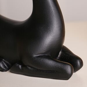 Декоративная фигурка Олень Гаспар 21 см черная Koopman фото 4