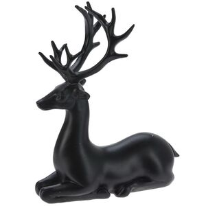 Декоративная фигурка Олень Гаспар 21 см черная Koopman фото 10