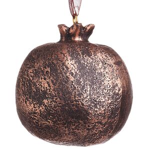 Елочная игрушка Гранат Dulverton 6 см шоколадная Koopman фото 3