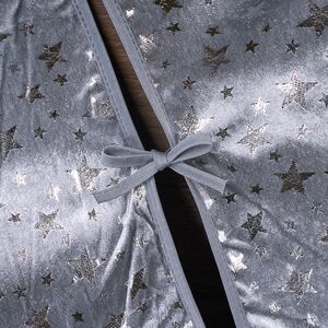 Юбка для елки Viola 90 см серебряная Koopman фото 3