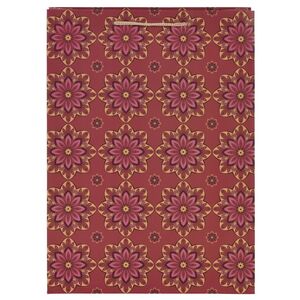 Подарочный пакет Motivo Floreale 16*11 см бургунди Koopman фото 2