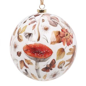 Набор елочных шаров Осень в лесах Консберга 10 см, 4 шт Koopman фото 7