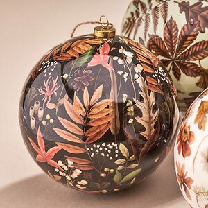 Набор елочных шаров Осень в лесах Консберга 10 см, 4 шт Koopman фото 3
