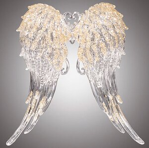 Елочная игрушка Ангельские крылья 14 см, подвеска Holiday Classics фото 1