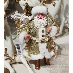 Дед Мороз под елку - Golden Nocturne 28 см Goodwill фото 4