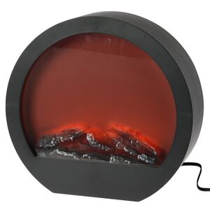 Светодиодный камин Elblack 33*34 см, на батарейках Koopman фото 4