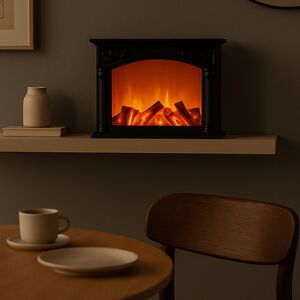 Светодиодный камин Fredegast 33*24 см, на батарейках Koopman фото 6