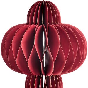 Бумажное украшение Мелиана - Red Twirl 40 см Koopman фото 3