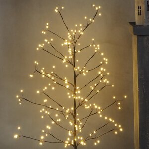 Светодиодное дерево Maja 120 см, 240 теплых белых BIG LED ламп, таймер, IP44 Koopman фото 2