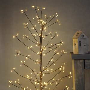Светодиодное дерево Maja 150 см, 360 теплых белых BIG LED ламп, таймер, IP44 Koopman фото 2