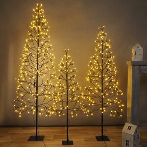 Светящаяся елка Бруклин 180 см, 400 теплых белых LED ламп, IP44 Koopman фото 2